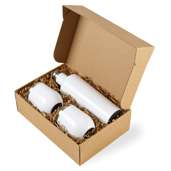 Corkcicle® Canteen & Stemless Wine Cup Gift Set