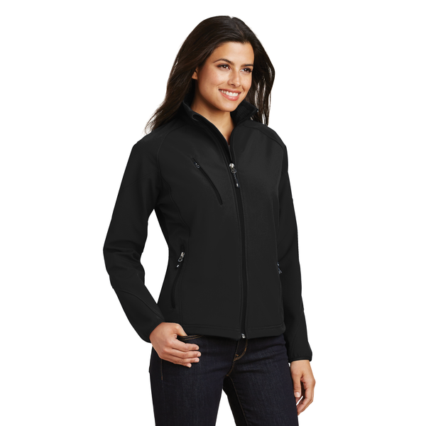 Port Authority® Textured Soft Shell Ladies' Jacket