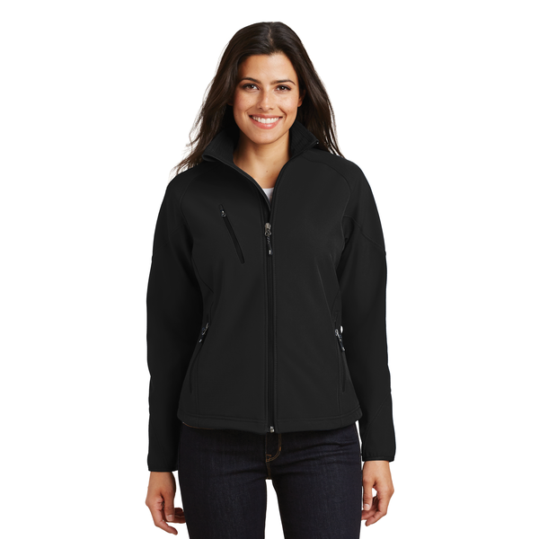 Port Authority® Textured Soft Shell Ladies' Jacket