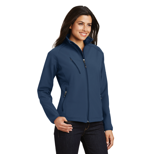 Port Authority® Textured Soft Shell Ladies' Jacket