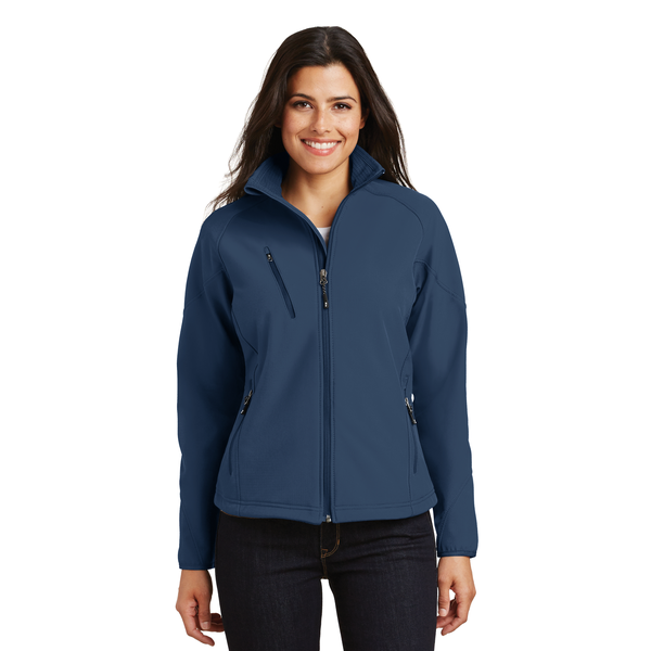Port Authority® Textured Soft Shell Ladies' Jacket