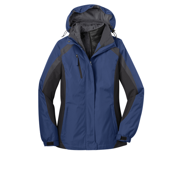 Port Authority® Colorblock 3-in-1 Ladies' Jacket