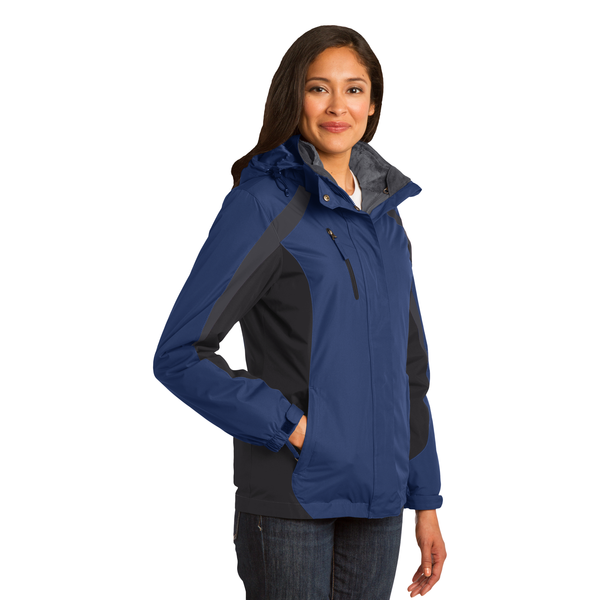 Port Authority® Colorblock 3-in-1 Ladies' Jacket