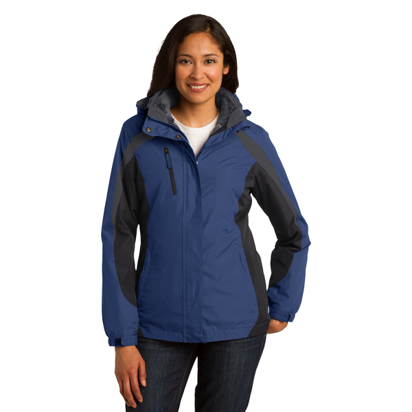 Port Authority® Colorblock 3-in-1 Ladies' Jacket