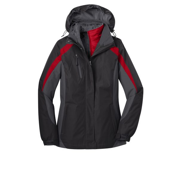 Port Authority® Colorblock 3-in-1 Ladies' Jacket