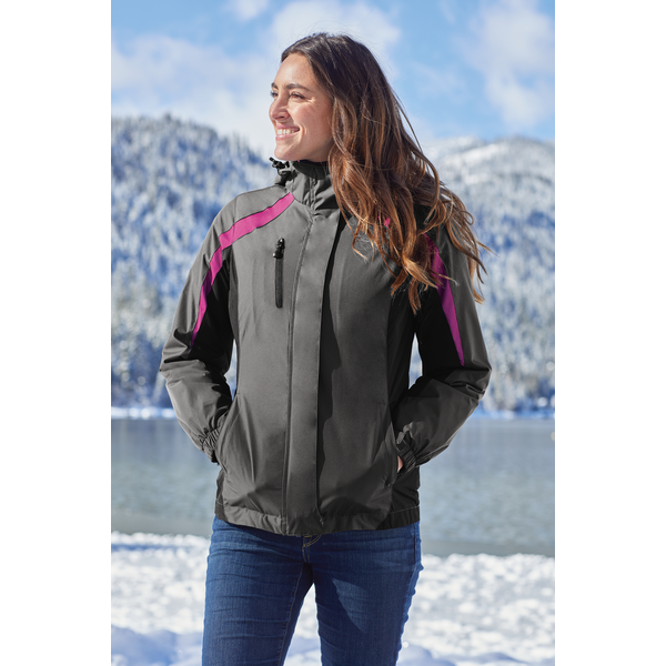 Port Authority® Colorblock 3-in-1 Ladies' Jacket