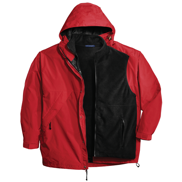 Port Authority® 3-in-1 Nylon Shell Men's Jacket