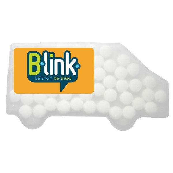 Truck Shaped Credit Card Sugar Free Mints