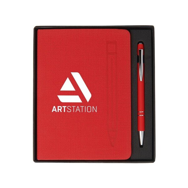 Magnetic Journal & Metal Pen Set