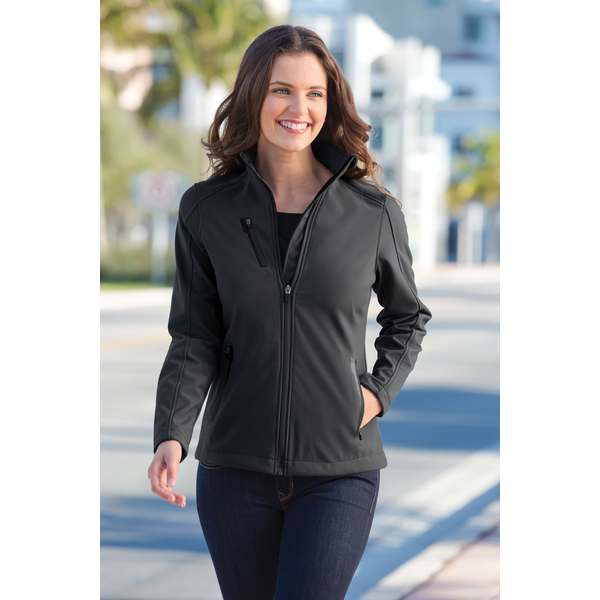 Port Authority® Welded Soft Shell Ladies' Jacket