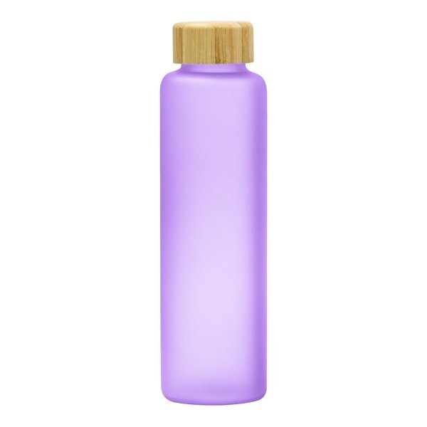 Belle Glass Bottle with Bamboo Lid, 20oz.
