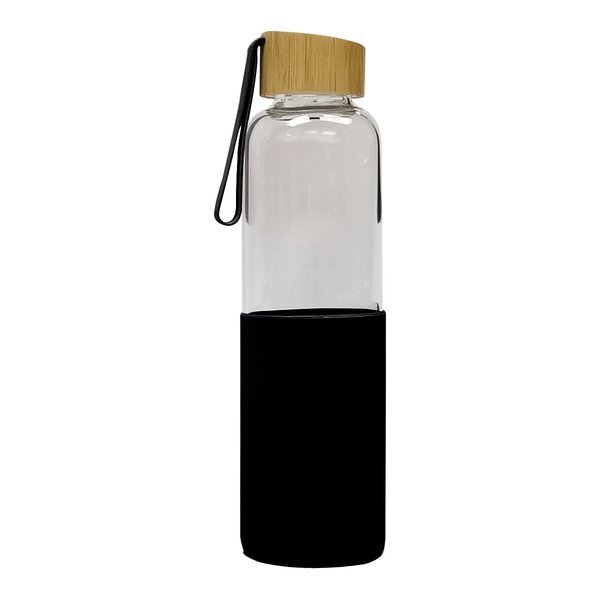 Jameson Glass Bottle with Silicone Sleeve, 18oz.