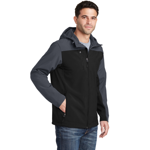 Port Authority® Hooded Core Soft Shell Men's Jacket