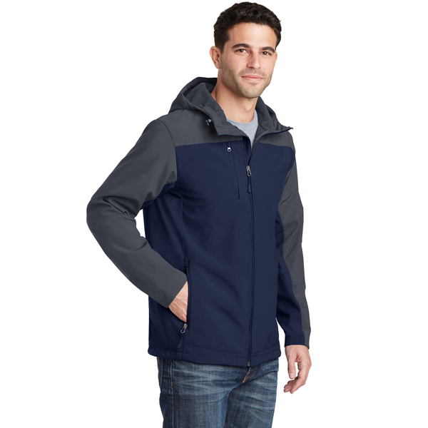 Port Authority® Hooded Core Soft Shell Men's Jacket