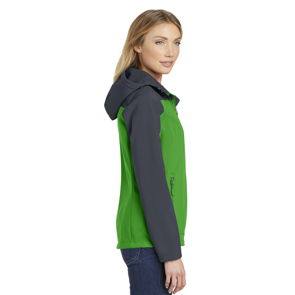 Port Authority® Hooded Core Soft Shell Ladies' Jacket