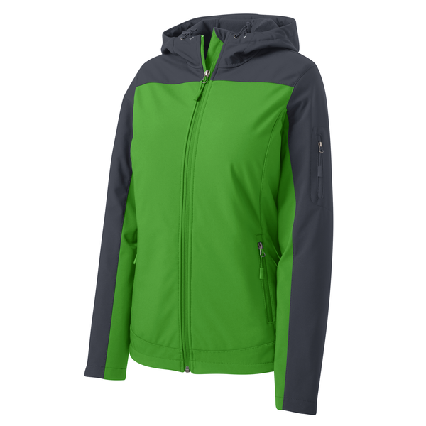 Port Authority® Hooded Core Soft Shell Ladies' Jacket