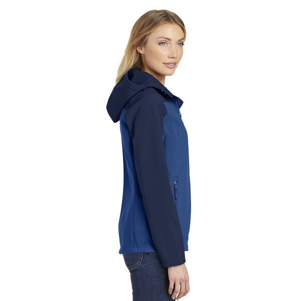 Port Authority® Hooded Core Soft Shell Ladies' Jacket