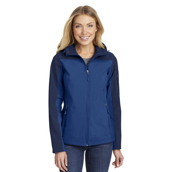 Port Authority® Hooded Core Soft Shell Ladies' Jacket