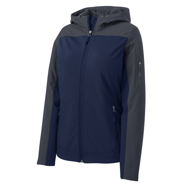 Port Authority® Hooded Core Soft Shell Ladies' Jacket