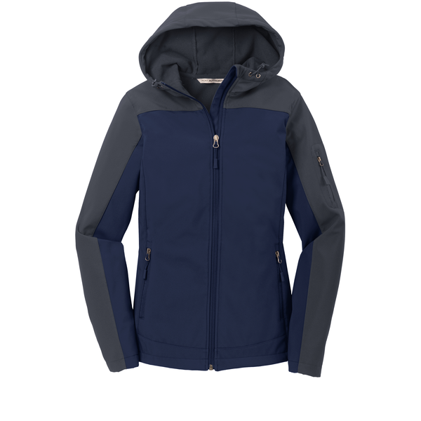 Port Authority® Hooded Core Soft Shell Ladies' Jacket