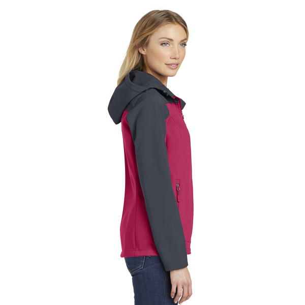 Port Authority® Hooded Core Soft Shell Ladies' Jacket