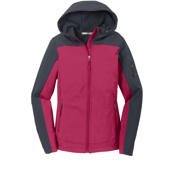 Port Authority® Hooded Core Soft Shell Ladies' Jacket