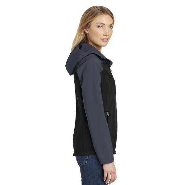 Port Authority® Hooded Core Soft Shell Ladies' Jacket