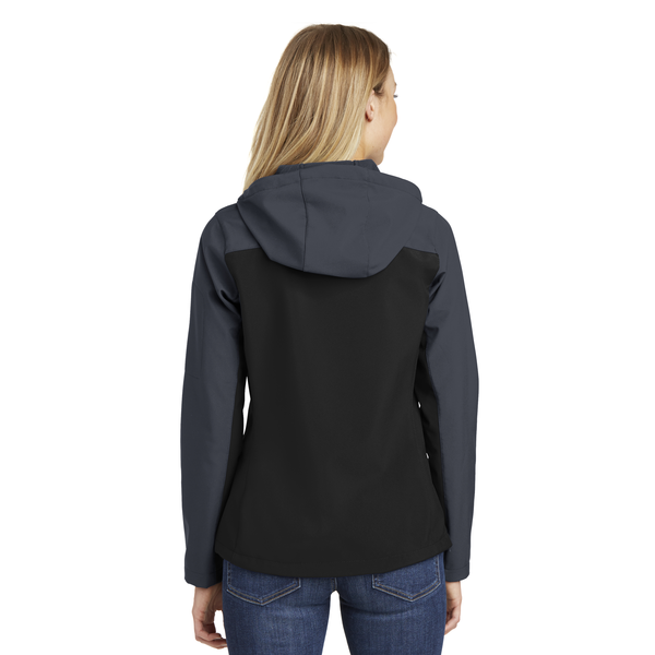 Port Authority® Hooded Core Soft Shell Ladies' Jacket