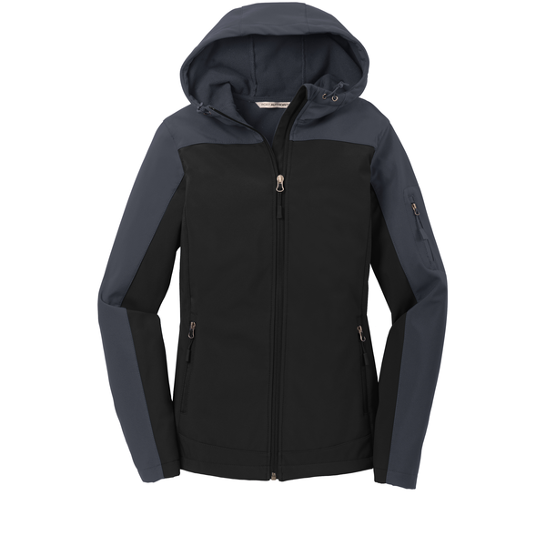 Port Authority® Hooded Core Soft Shell Ladies' Jacket