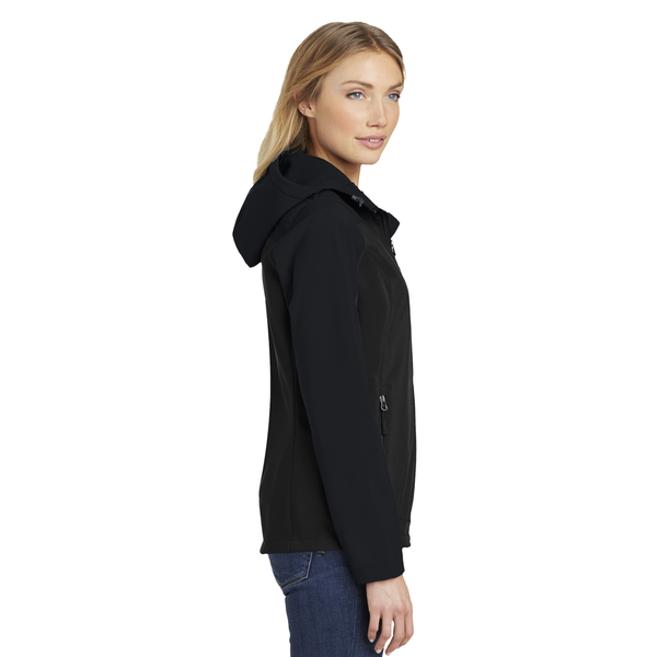 Port Authority® Hooded Core Soft Shell Ladies' Jacket
