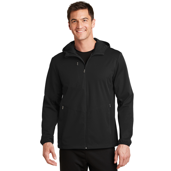 Port Authority® Active Hooded Soft Shell Men's Jacket