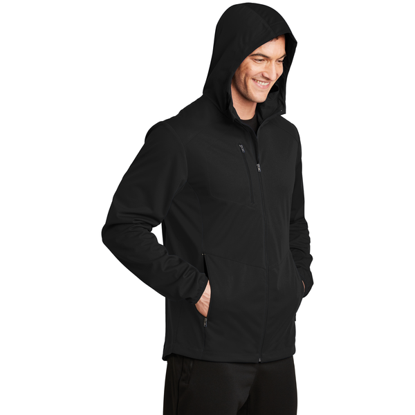 Port Authority® Active Hooded Soft Shell Men's Jacket