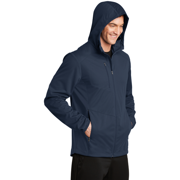 Port Authority® Active Hooded Soft Shell Men's Jacket