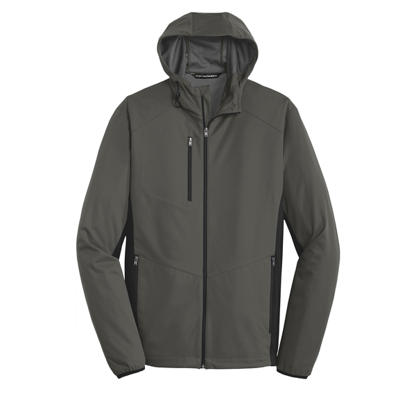 Port Authority® Active Hooded Soft Shell Men's Jacket