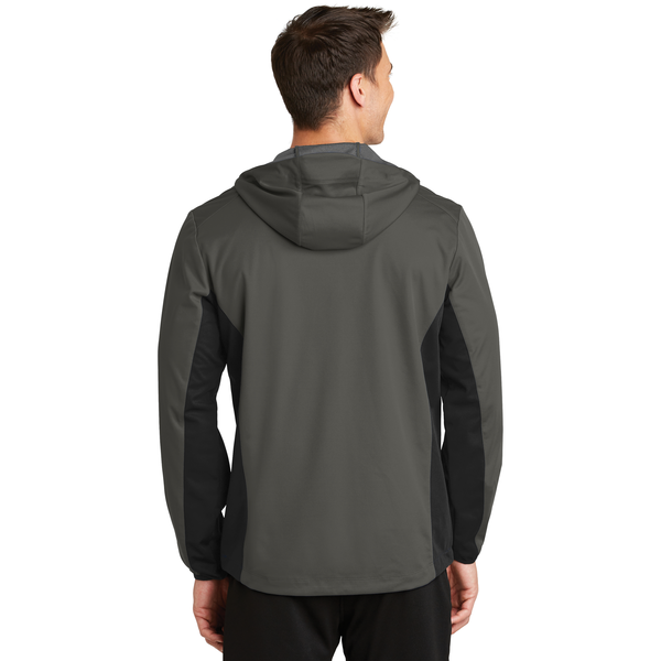 Port Authority® Active Hooded Soft Shell Men's Jacket