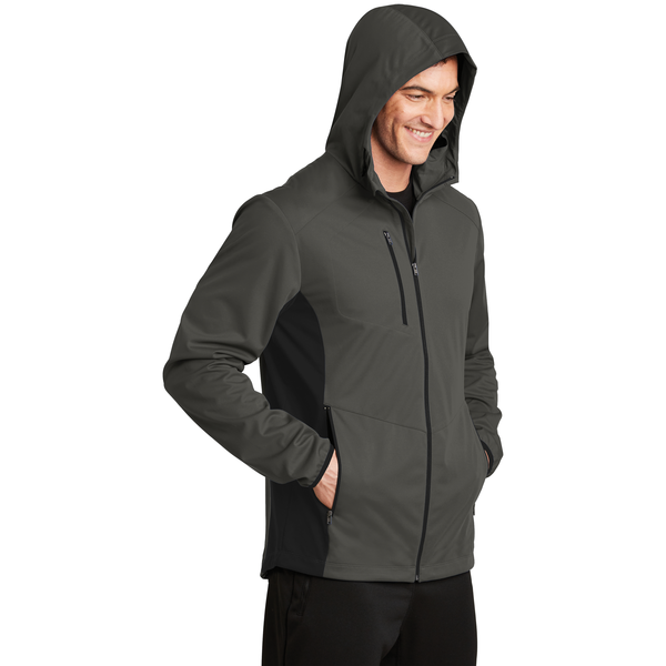 Port Authority® Active Hooded Soft Shell Men's Jacket
