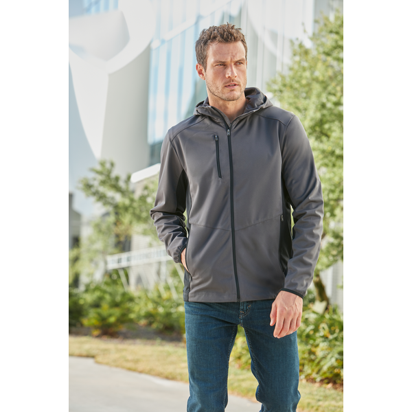 Port Authority® Active Hooded Soft Shell Men's Jacket