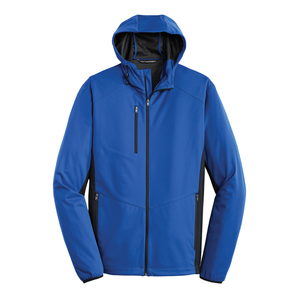 Port Authority® Active Hooded Soft Shell Men's Jacket