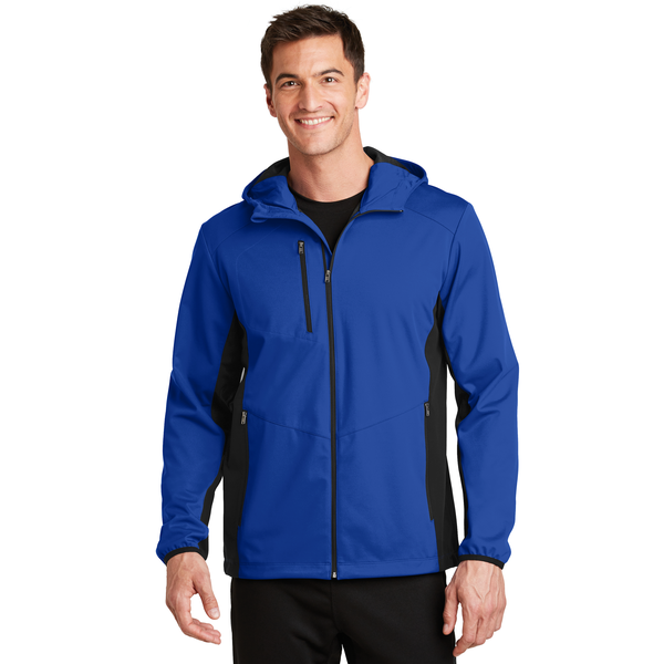 Port Authority® Active Hooded Soft Shell Men's Jacket