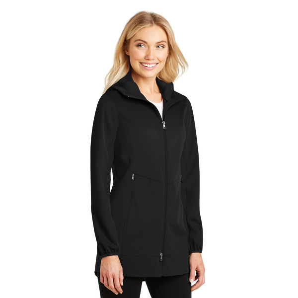 Port Authority® Active Hooded Soft Shell Ladies' Jacket