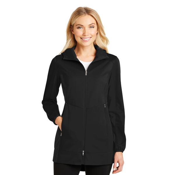 Port Authority® Active Hooded Soft Shell Ladies' Jacket