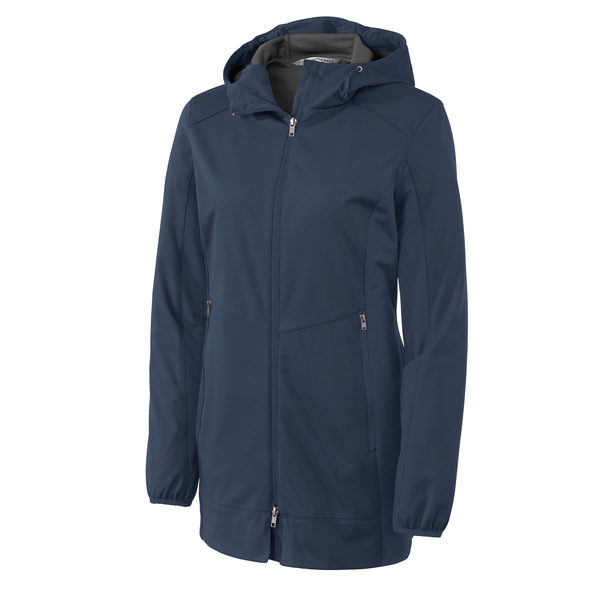 Port Authority® Active Hooded Soft Shell Ladies' Jacket