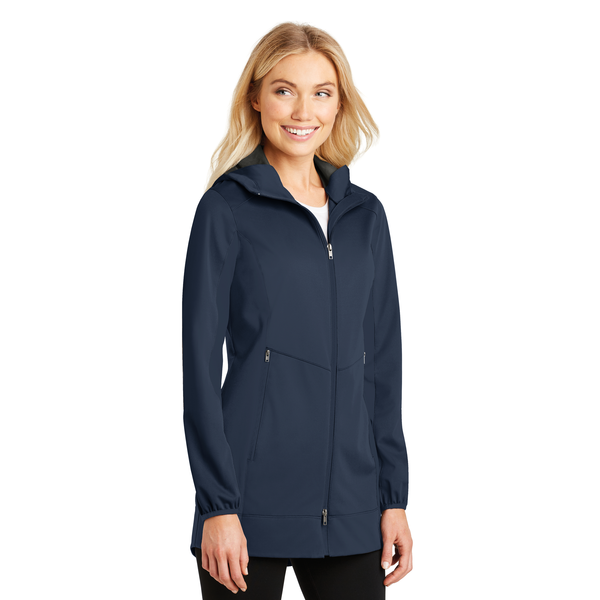 Port Authority® Active Hooded Soft Shell Ladies' Jacket