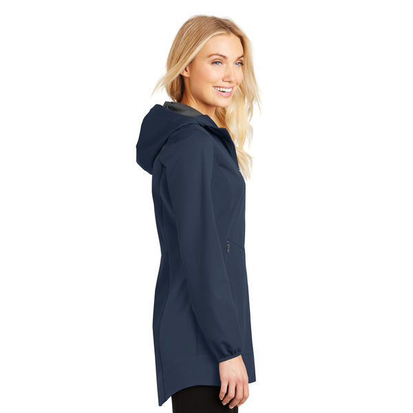 Port Authority® Active Hooded Soft Shell Ladies' Jacket