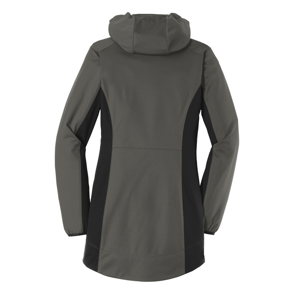 Port Authority® Active Hooded Soft Shell Ladies' Jacket