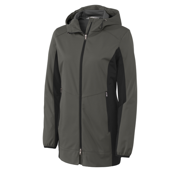 Port Authority® Active Hooded Soft Shell Ladies' Jacket
