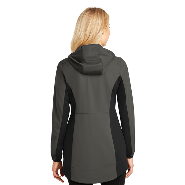 Port Authority® Active Hooded Soft Shell Ladies' Jacket