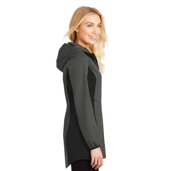 Port Authority® Active Hooded Soft Shell Ladies' Jacket