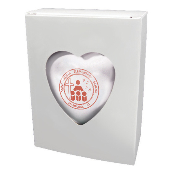 Heart Satin Finish Unbreakable Ornament