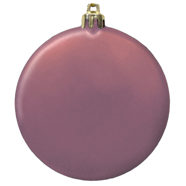Flat Round Unbreakable Ornament, 3"